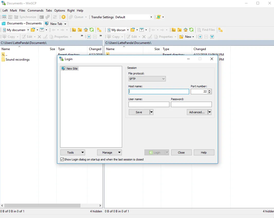 WinSCP