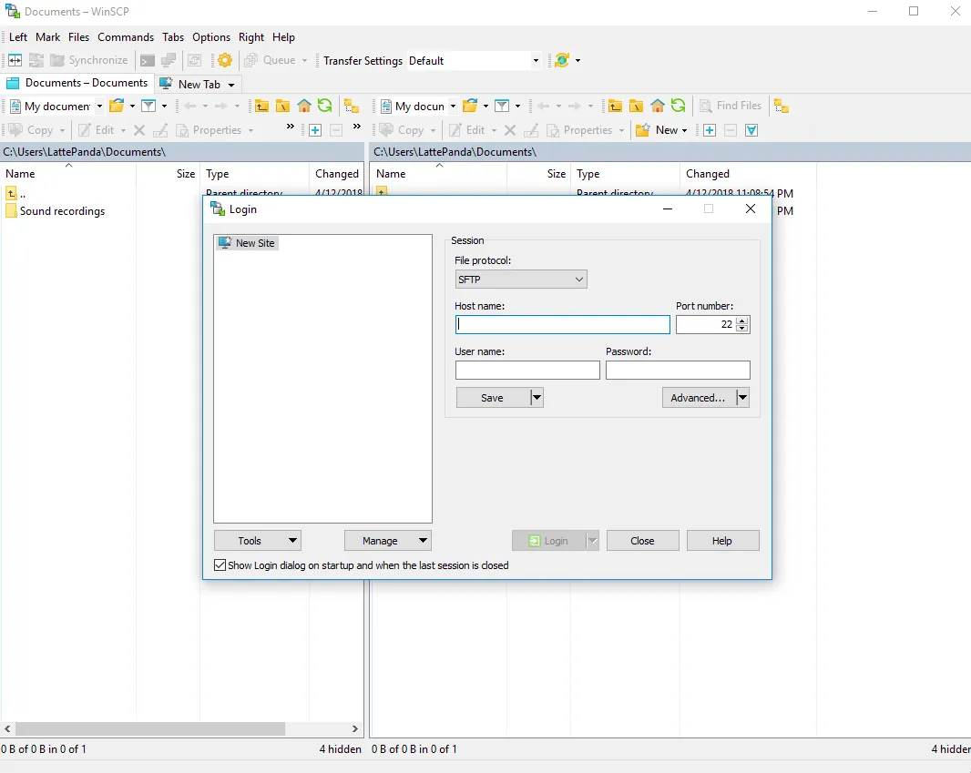 WinSCP